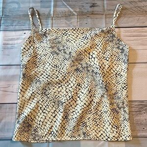Banana Republic Snake Print Camisole 🔥 EUC 🔥Ladies Sz XS